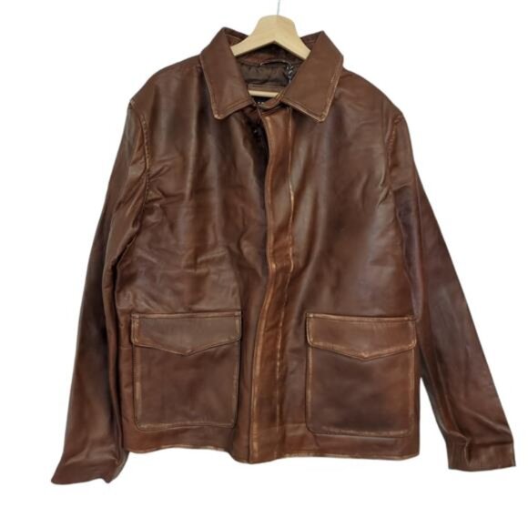 NEW Men's Absolute Leather Biker Jacket - Available in Sizes XS to 4XL - Picture 2 of 10
